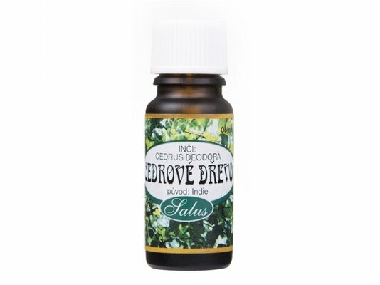 Cédrové drevo éterický olej - Saloos Objem: 10 ml