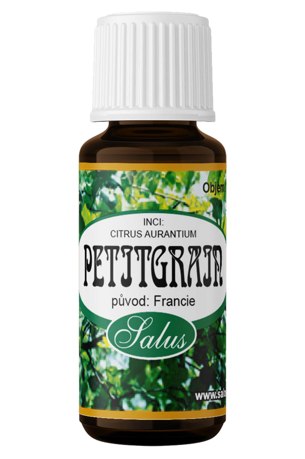 Petitgrain éterický olej Francúzsko - Saloos Objem: 10 ml