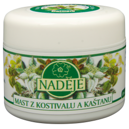 Masť z kostihoja a pagaštanu - Naděje Objem: 50 ml