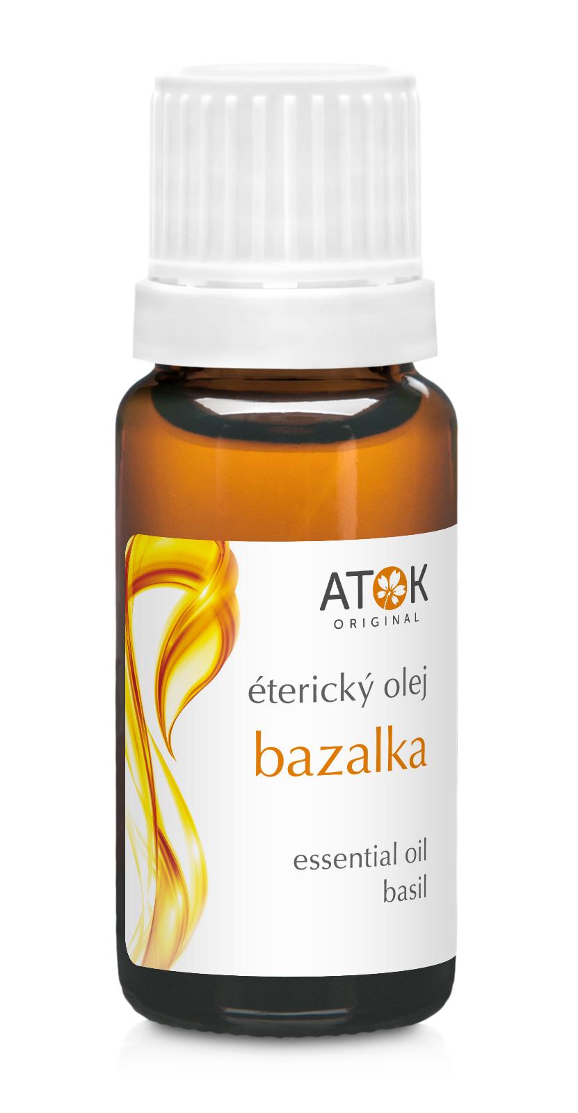 Éterický olej Bazalka - Original ATOK Obsah: 10 ml