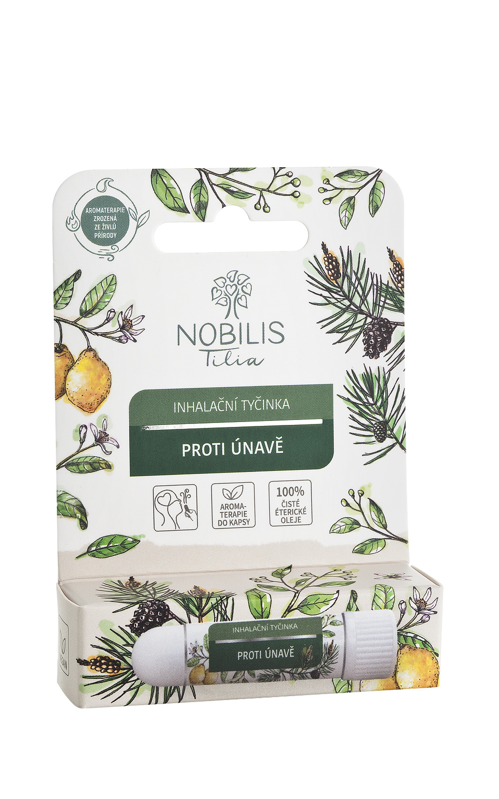 Nobilis Tilia Inhalačná tyčinka proti únave Objem: 1 ks