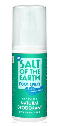 Deodorant sprej Soľ Zeme na nohy - Salt of the Earth Obsah: 100 ml