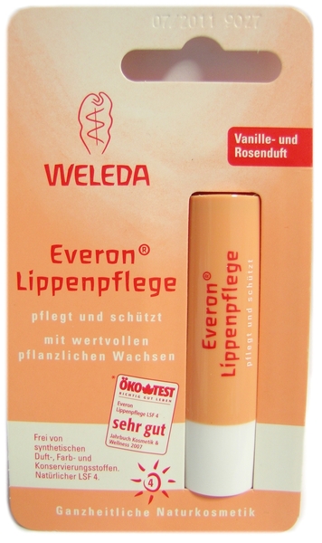 Tyčinka na pery Everon Weleda Objem: 4,8 g