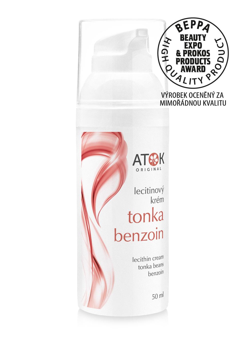 Lecitínový krém Tonka benzoin - Original ATOK Obsah: 50 ml