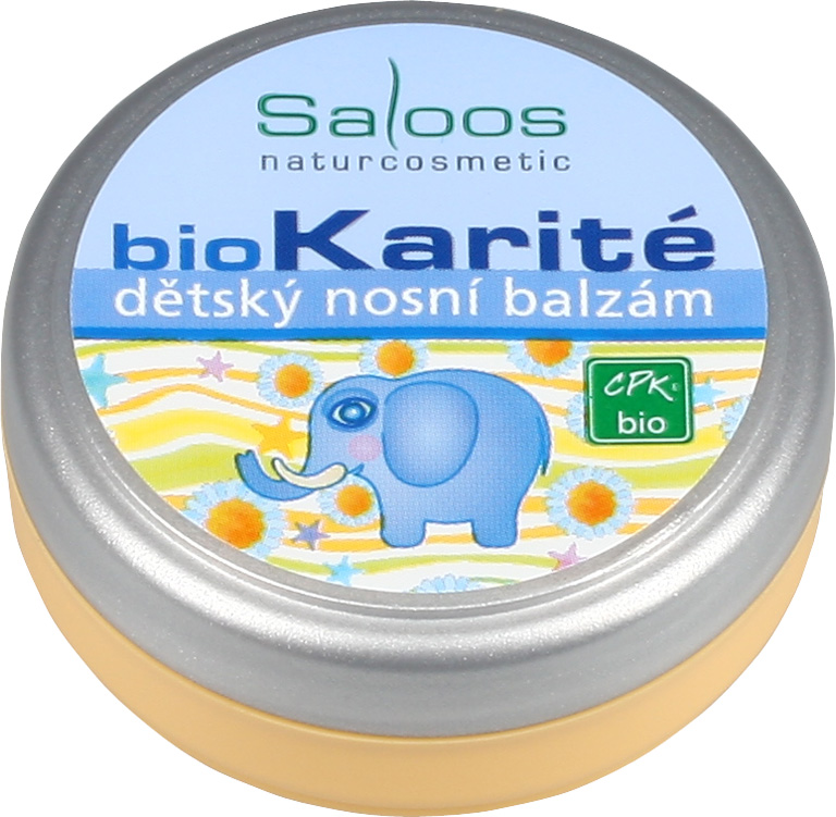Saloos BioKarité detský nosový balzam 19 ml