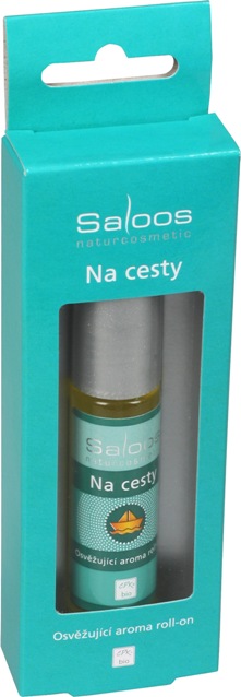 BIO Aroma roll on na cesty - osviežujúci, Saloos Objem: 9 ml