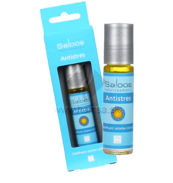 Saloos Bio Aroma Antistress roll-on proti známkam únavy 9 ml