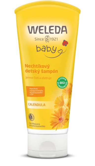 Nechtíkový detský šampón Weleda Objem: 200 ml