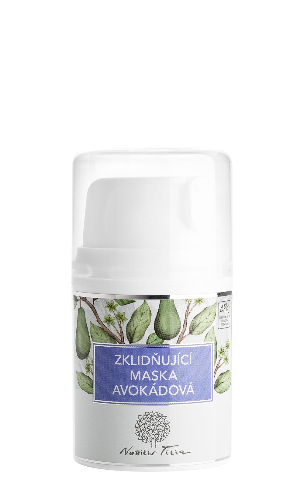Nobilis Tilia Ukľudňujúca avokádová maska Obsah: 50 ml