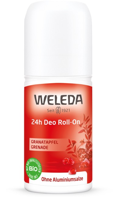 Deodorant roll on Granátové jablko 24h Weleda Objem: 50 ml