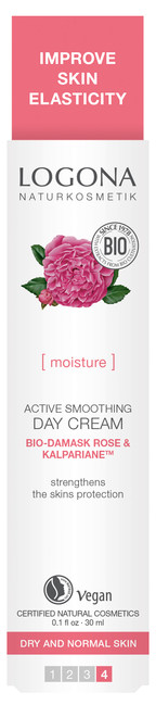 Logona Vyhladzujúci denný krém BIO ruža Objem: 30 ml