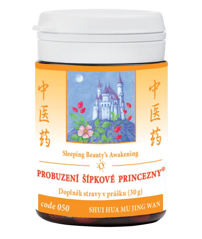 PREDUDENIE ŠÍPKOVEJ PRINCEZNY - Sui hua mu jing wan mod. - TCM Herbs Objem: 30 g