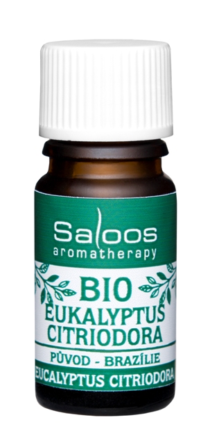 BIO Eukalyptus citriodora éterický olej - Saloos Objem: 5 ml