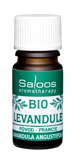 BIO levanduľa éterický olej - Saloos Objem: 5 ml