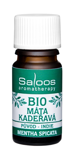 BIO mäta kučeravá éterický olej - Saloos Objem: 5 ml
