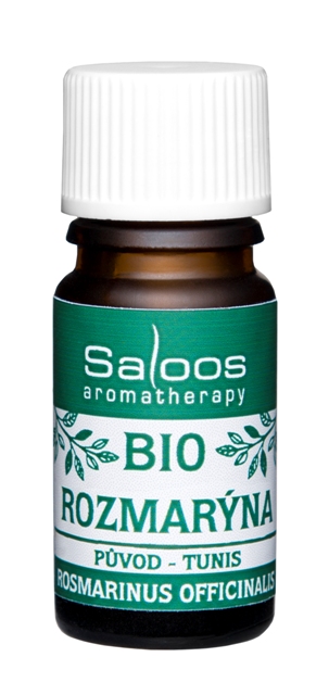 BIO rozmarín éterický olej - Saloos Objem: 5 ml