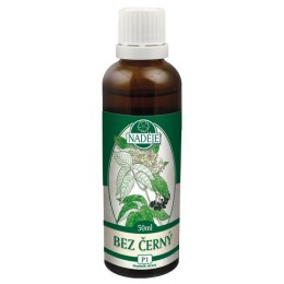 Naděje Baza čierna - tinktúra z púčikov P1 Objem: 50 ml