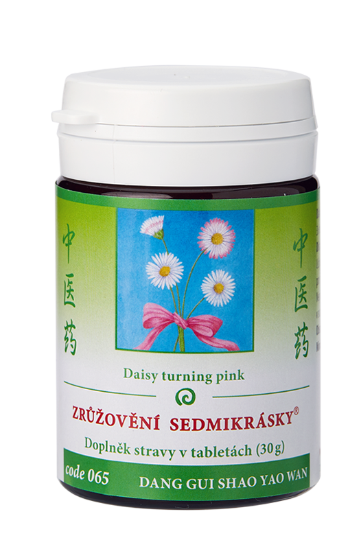 ZRUŽOVENIE SEDMIKRÁSKY - Dang gui shao yao wan - TCM Herbs Objem: 30 g