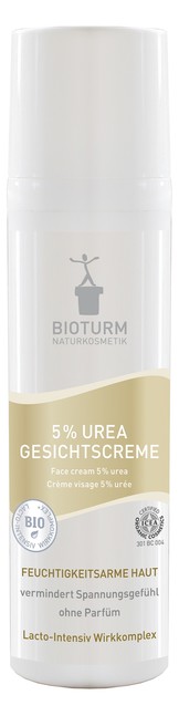 Pleťový krém 5% urea BIOTURM Obsah: 75 ml