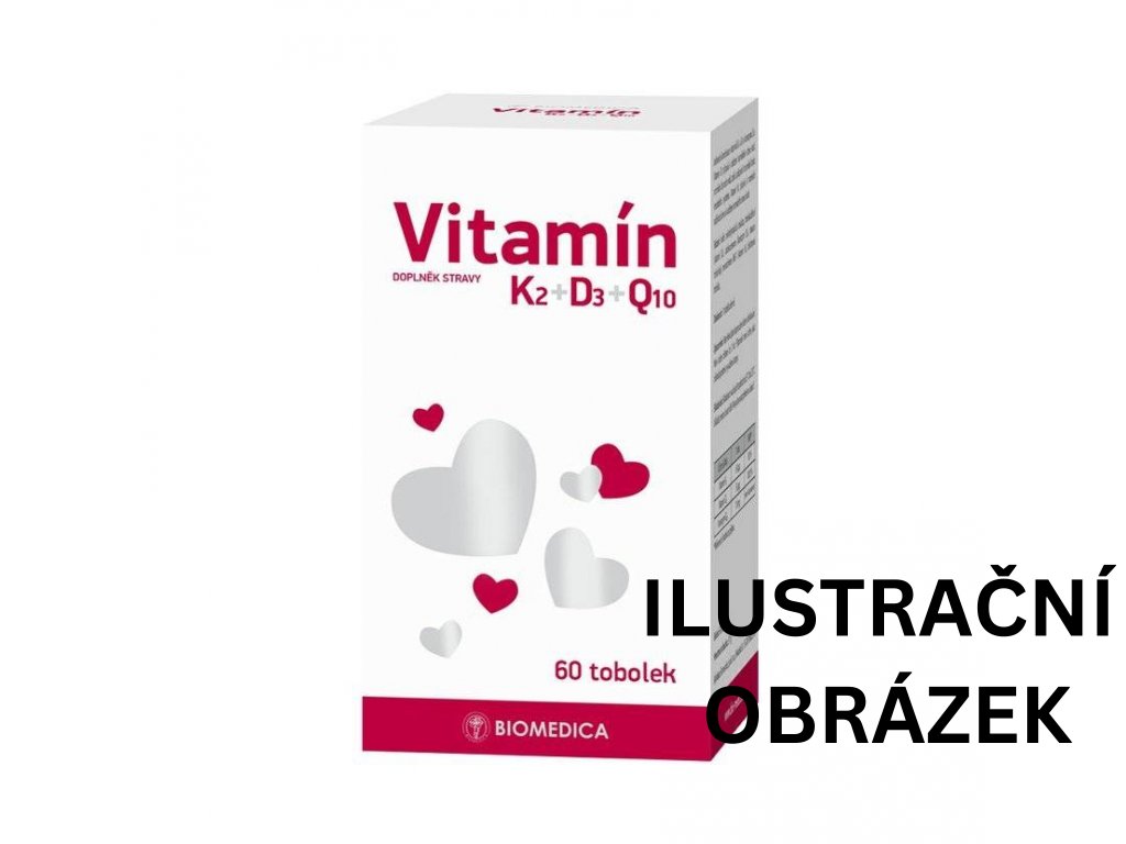 Biomedica Vitamin K2 + D3 + Q10 60 tobolek