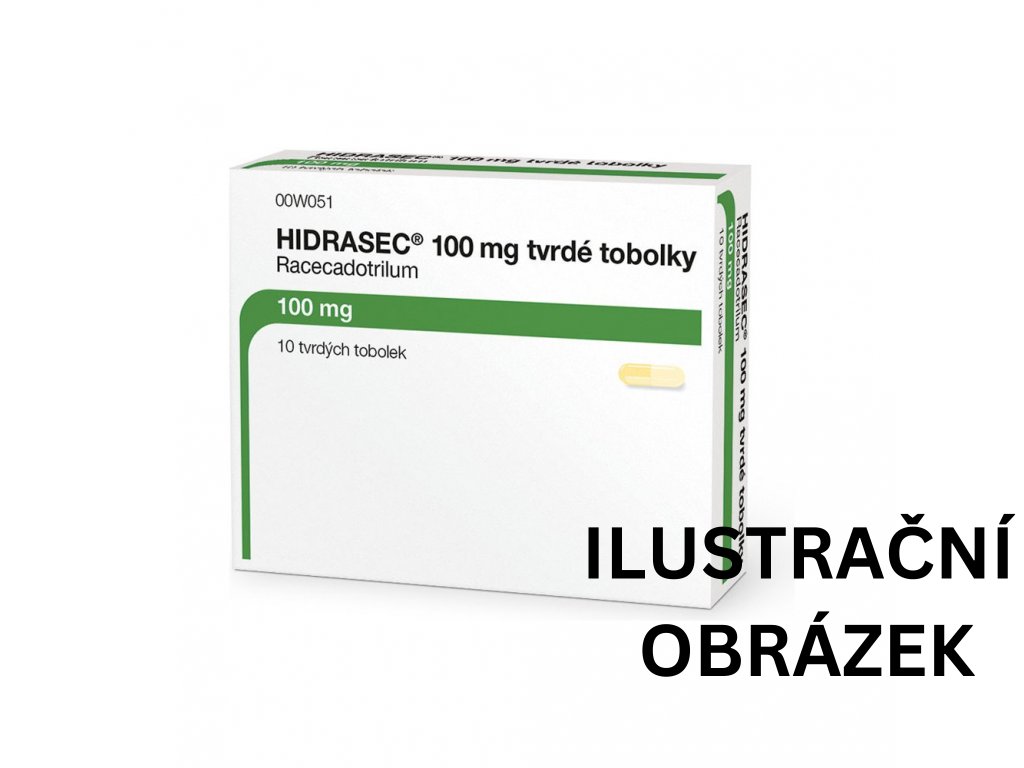 Hidrasec 100 mg tvrdé tobolky por.cps.dur. 10 x 100 mg