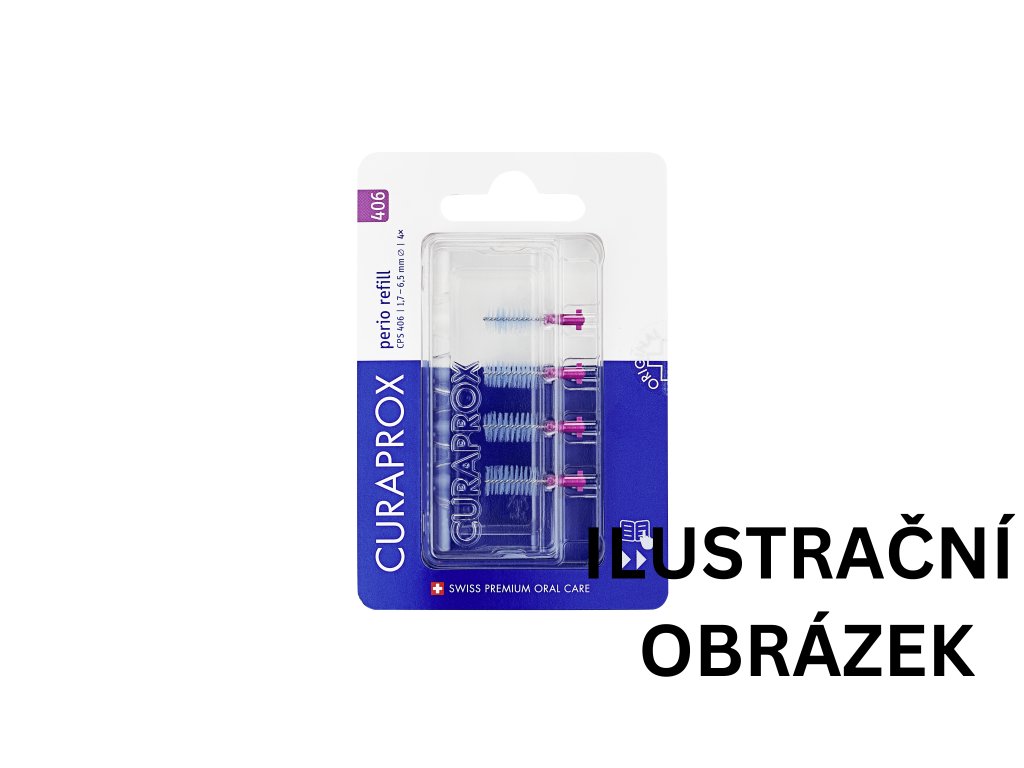 Curaprox CPS 406 PERIO 4 ks blister refill