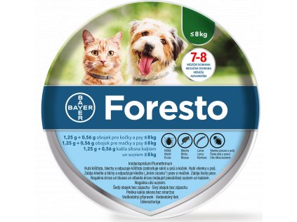 Bayer Foresto obojek pro malé psy do 8kg 38cm