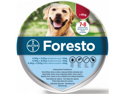 Bayer Foresto obojek pro psy nad 8kg 70cm