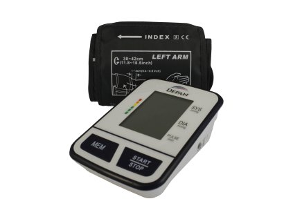 Depan Automatický pažní digitální tlakoměr s adaptérem 1ks