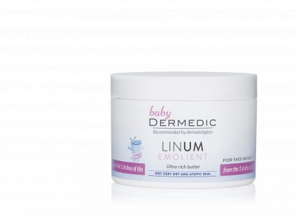 Dermedic Baby Linum Emolient intenzivní výživné tělové máslo 225g