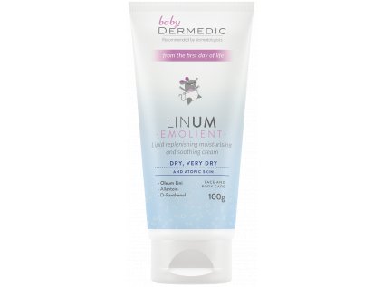 Linum Emolient Baby krém s lipidy pro děti 100 g
