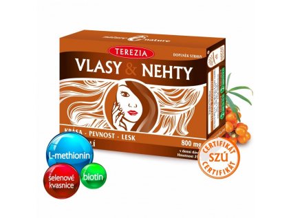 Terezia Vlasy & Nehty 60 kapslí