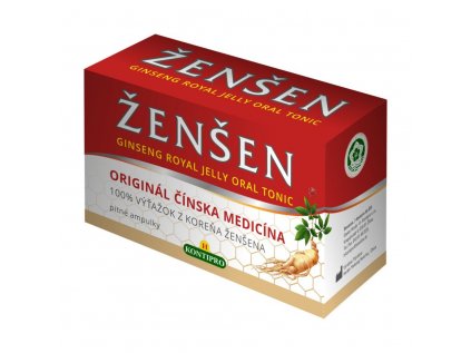 Ženšen Ginseng Royal Jelly Oral tonic 10x10ml