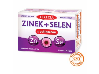 Zinek +selen s echinaceou 30 kapslí