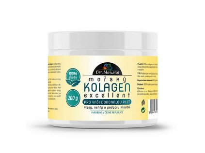 Dr.Natural Mořský Kolagen Excellent 200g 100%