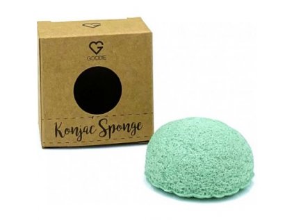 Goodie Konjac houbička Zelený čaj 1 ks