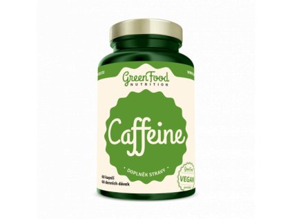 GreenFood Kofein 60 kapslí