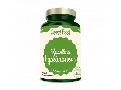 GreenFood Kyselina Hyaluronová 60 kapslí