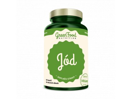 GreenFood Nutrition Jód 60kapslí