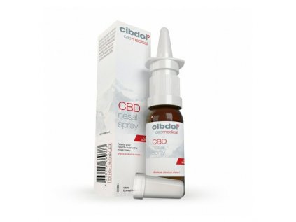 Cibdol Nosní sprej CBD, 50 mg, 10 ml