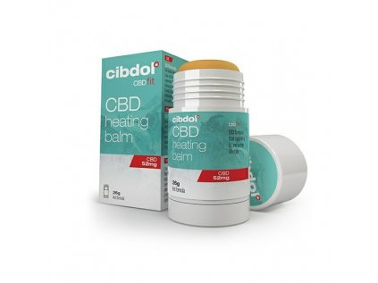 Cibdol Hřejivý CBD balzám 52 mg, 26 g