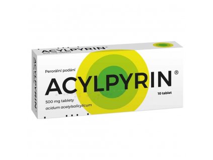 acylpyryn tablety