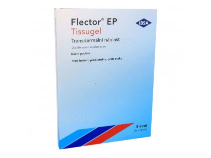 Flector EP Tissugel 180 mg.tdr.emp.5 ks