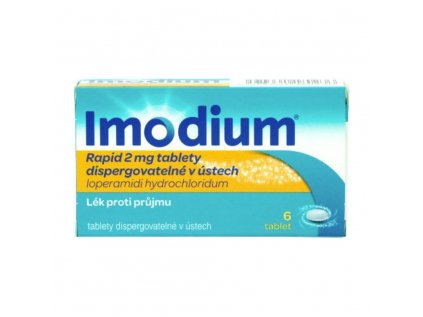 Imodium Rapid 2 mg por.tbl.dis. 6 x 2 mg