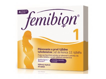 Femibion 1 Plánování a první týdny těhotenství 28 tablet