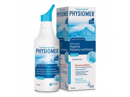 Physiomer Gentle jet izotonický nosní sprej s obsahem mořské vody 135 ml