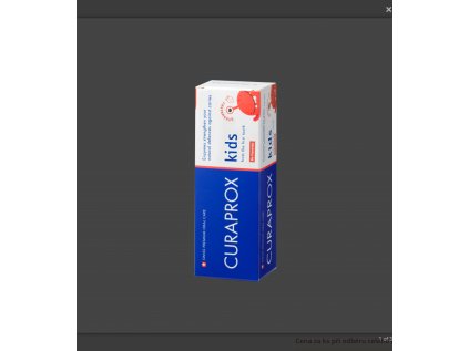 Screenshot 2025 03 05 at 11 06 56 CURAPROX kids dětská zubní pasta od prvního zoubku jahoda 60 ml 0 ppm F Curaprox B2B portál pro profesionály