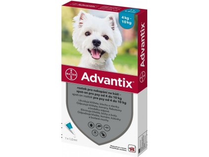 Advantix spot on pro psy 4 10 kg 1 x 1 ml