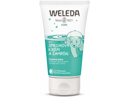 WELEDA 2V1 SPRCH.KRÉM A ŠAMPON ČAROVNÁ MÁTA 150ML