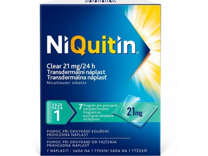 NIQUITIN CLEAR 21MG